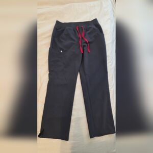 Figs Kade Scrub Pants Charcoal